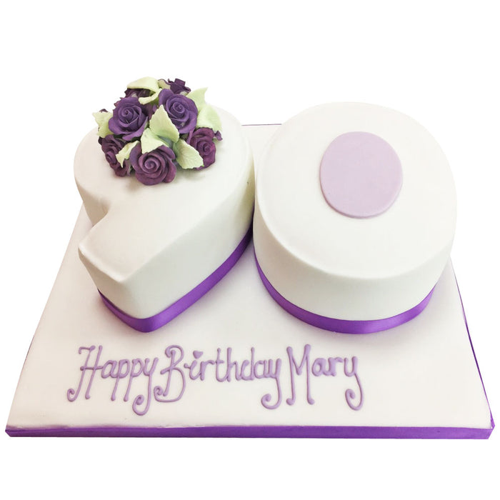 50th Birthday Cake - Last minute cakes delivered tomorrow!