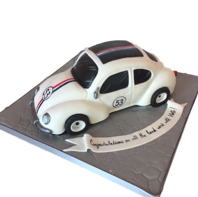 Beetle Car Cake - Last minute cakes delivered tomorrow!
