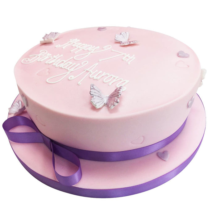 Butterflies Cake - Last minute cakes delivered tomorrow!