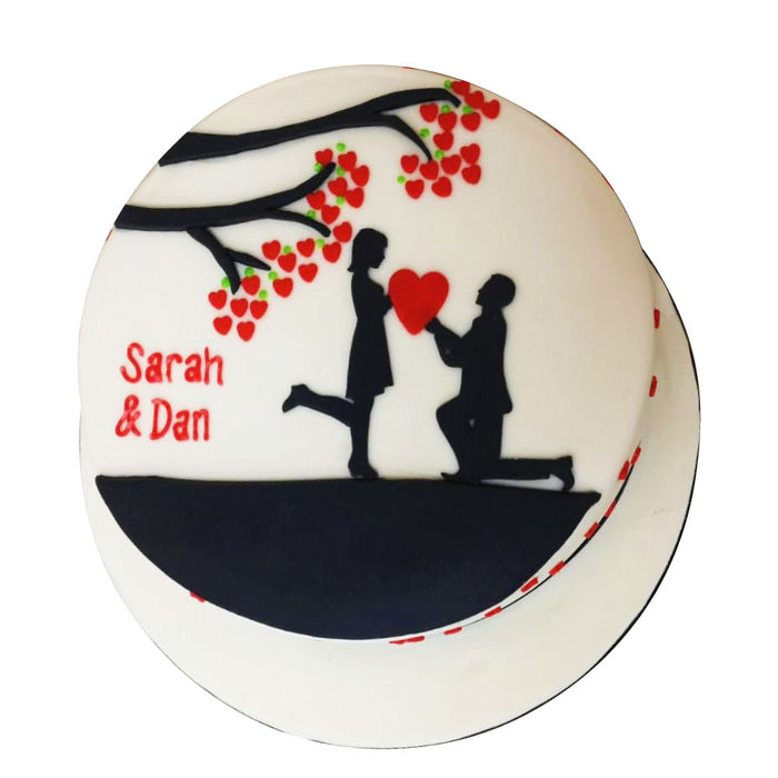 Engagement Cake - Last minute cakes delivered tomorrow!