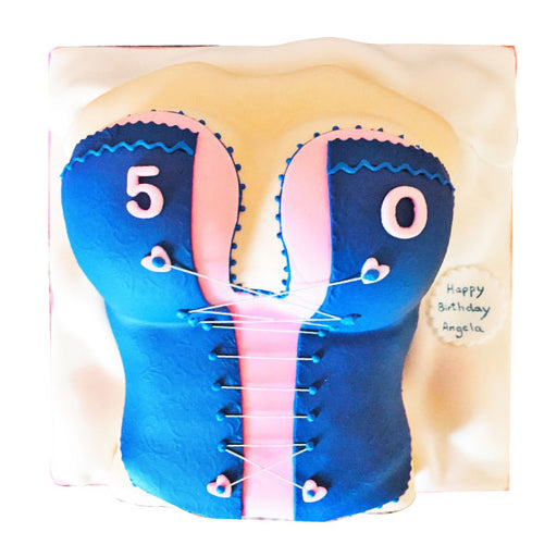 Erotic Corset Cake - Last minute cakes delivered tomorrow!
