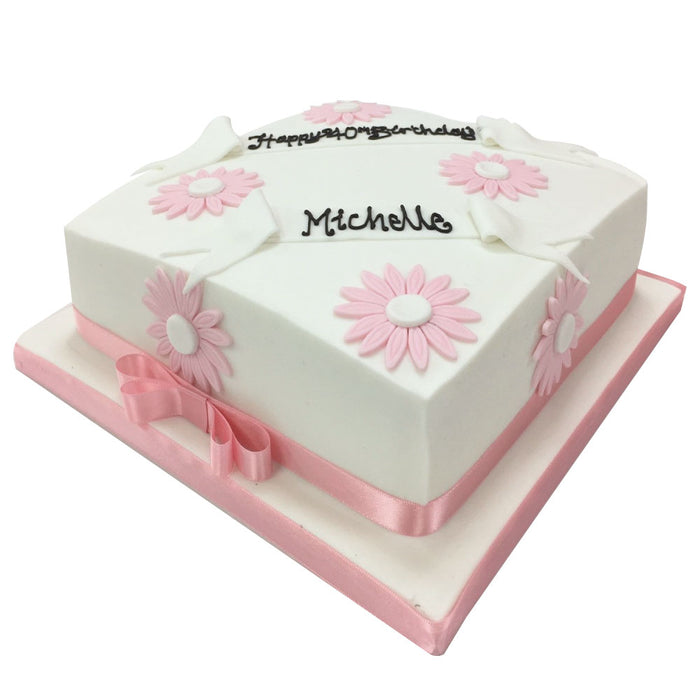 Flower Cake - Last minute cakes delivered tomorrow!