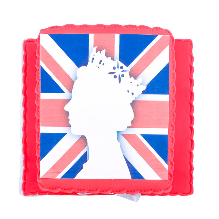 Jubilee Queen's Silhouette Cake