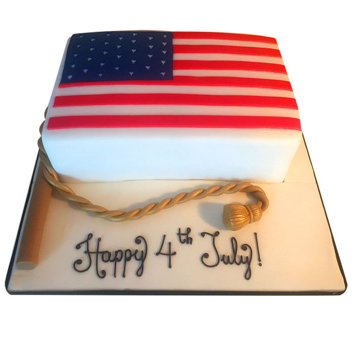 USA Independence Day Cake