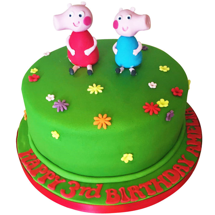 Peppa Pig Cake - Last minute cakes delivered tomorrow!