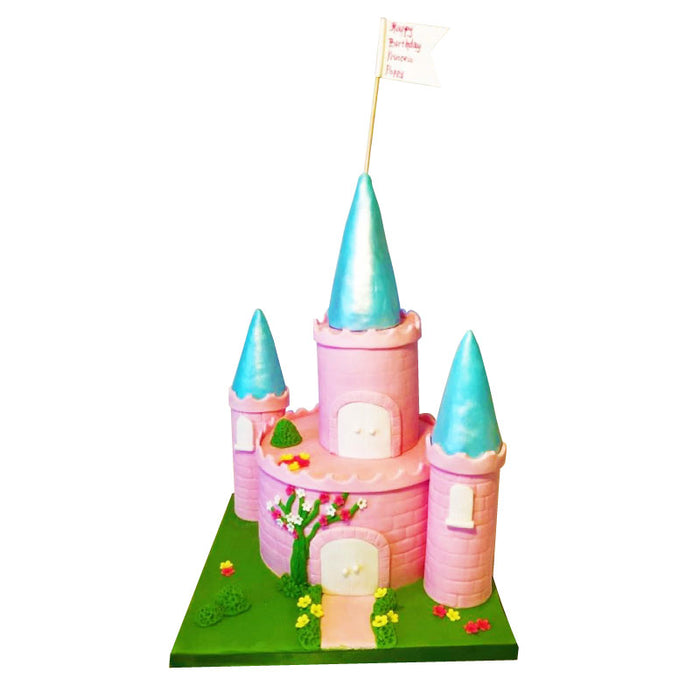 Princess Castle Cake - Last minute cakes delivered tomorrow!