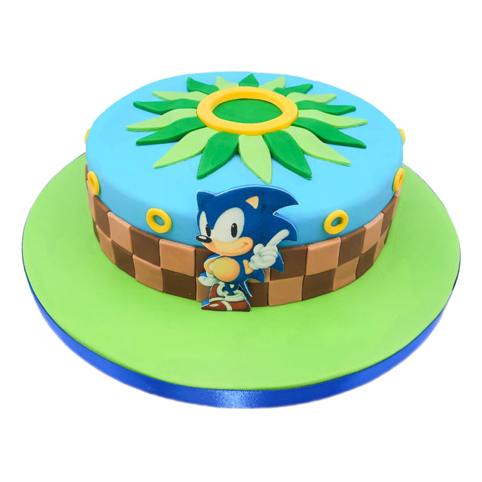 Sonic The Hedgehog Cake