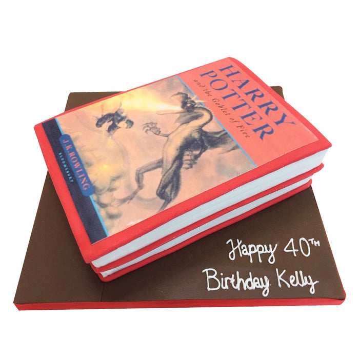Stack of Books Cake - Last minute cakes delivered tomorrow!
