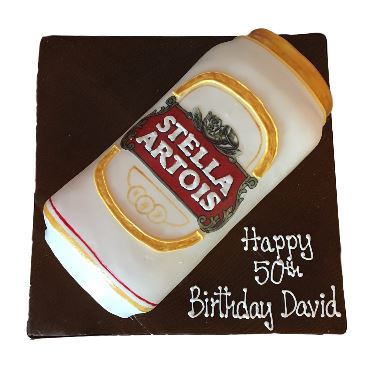 Stella Artois Cake - Last minute cakes delivered tomorrow!