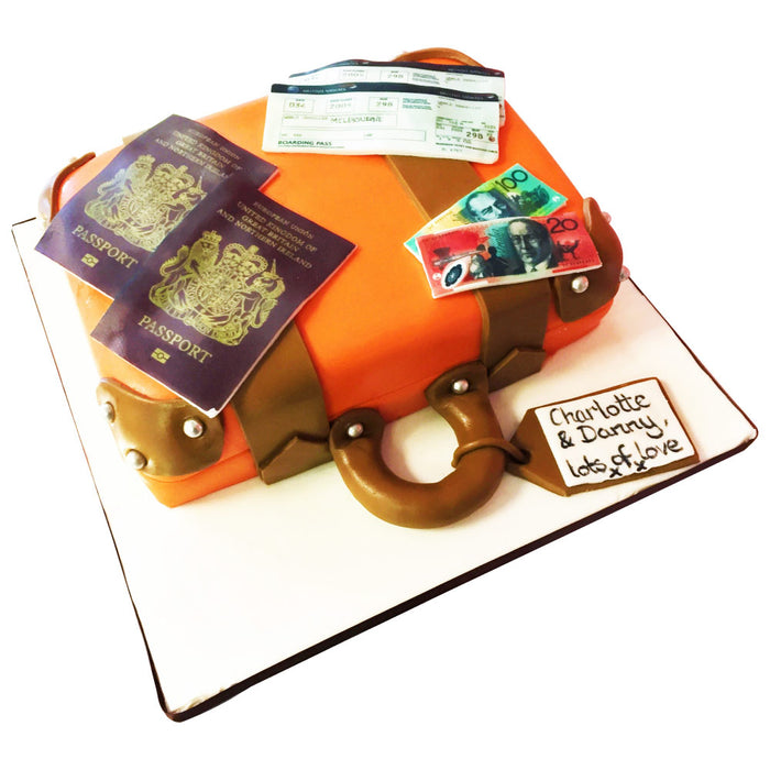 Suitcase Cake - Last minute cakes delivered tomorrow!