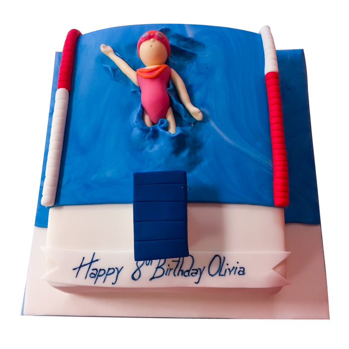 Swimming Cake