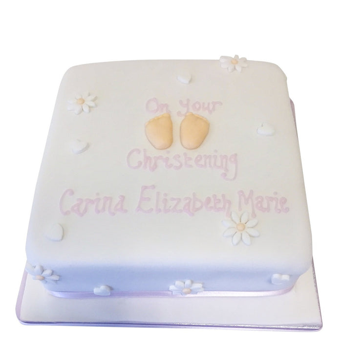 Christening Cake - Last minute cakes delivered tomorrow!