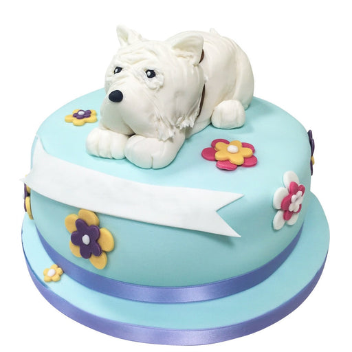 Westie Dog Cake - Last minute cakes delivered tomorrow!