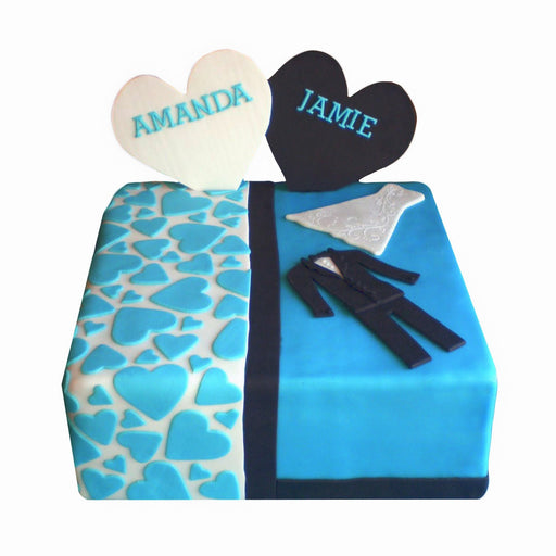 Engagement Cake - Last minute cakes delivered tomorrow!