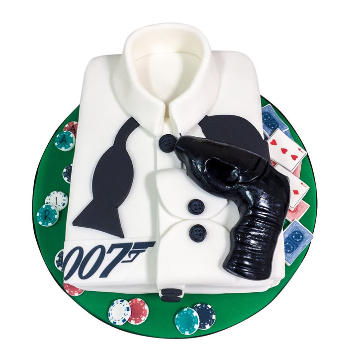 James Bond 007 Cake - Last minute cakes delivered tomorrow!