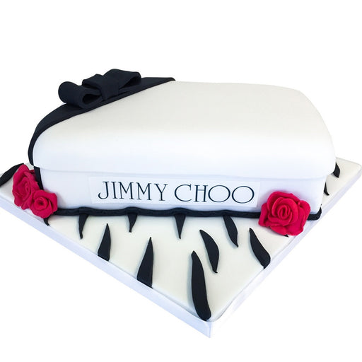 Jimmy Choo Box Cake - Last minute cakes delivered tomorrow!