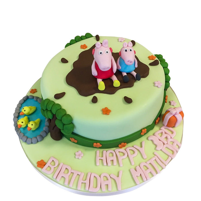 Peppa Pig Cake - Last minute cakes delivered tomorrow!