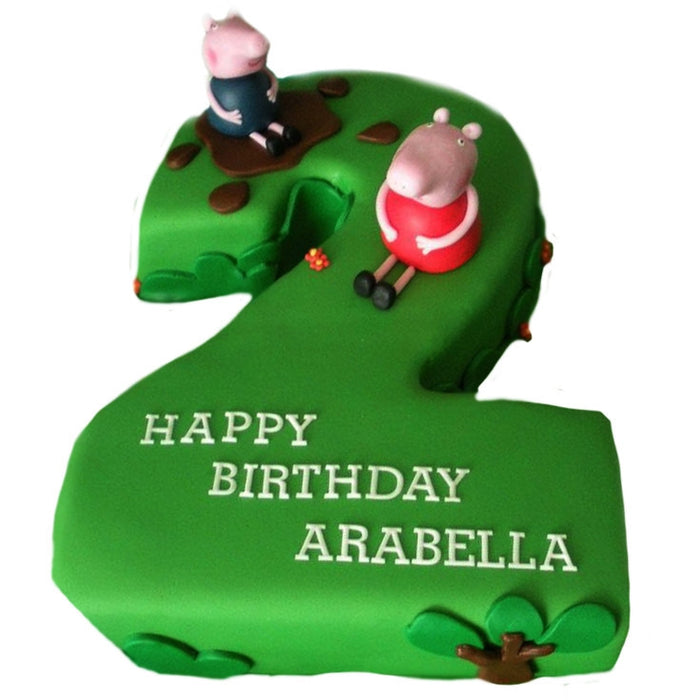 Peppa Pig Cake - Last minute cakes delivered tomorrow!
