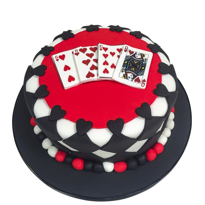 Poker Cake - Last minute cakes delivered tomorrow!