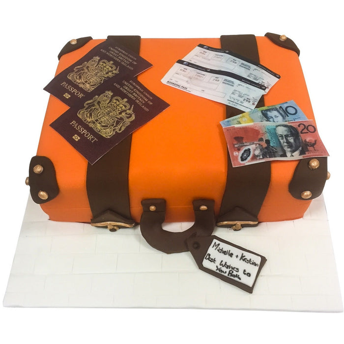 Suitcase Cake - Last minute cakes delivered tomorrow!