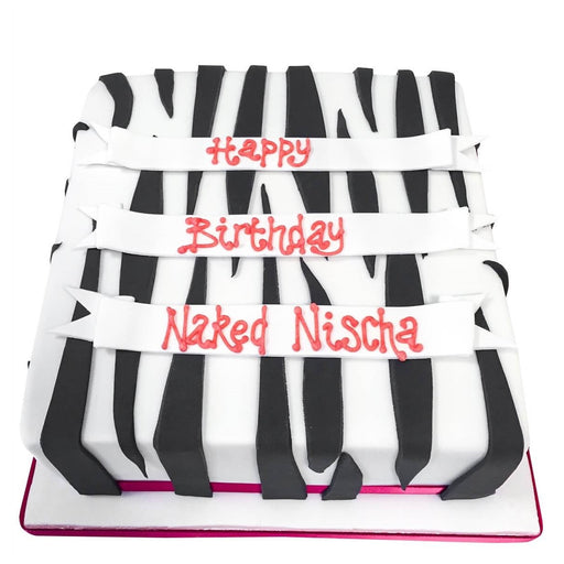 Zebra Cake - Last minute cakes delivered tomorrow!