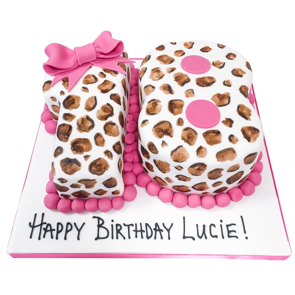 Bakerdays | Personalised 18th Birthday Cakes | Number Cakes | bakerdays