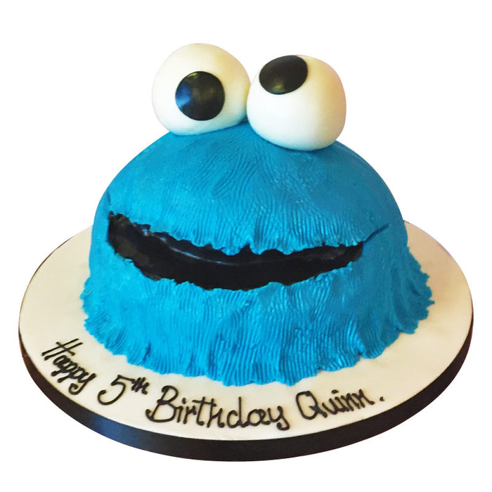 Cookie Monster Cake - Charity Fent Cake Design - Custom Birthday Cakes