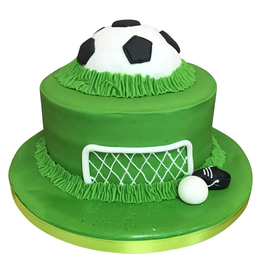 Soccer Theme Cake | Football birthday cake, Football themed cakes, Soccer birthday  cakes
