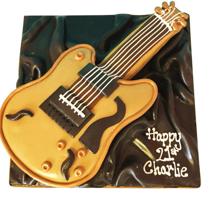 Guitar Cake - Last minute cakes delivered tomorrow!