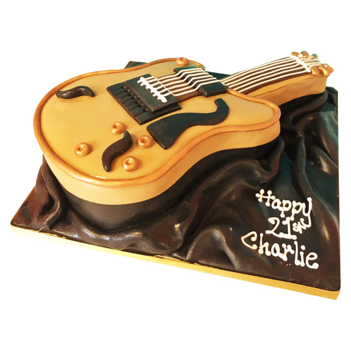 Electric Guitar Cake