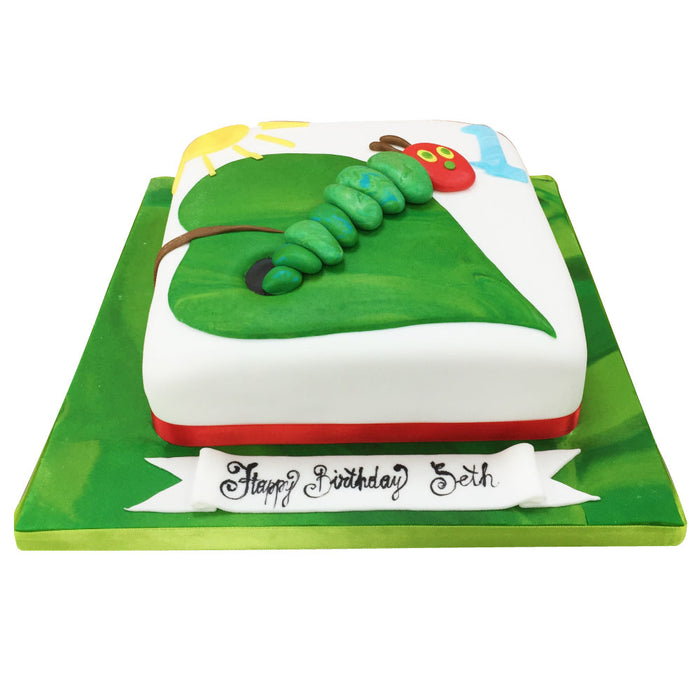 Hungry Caterpillar Birthday Cake