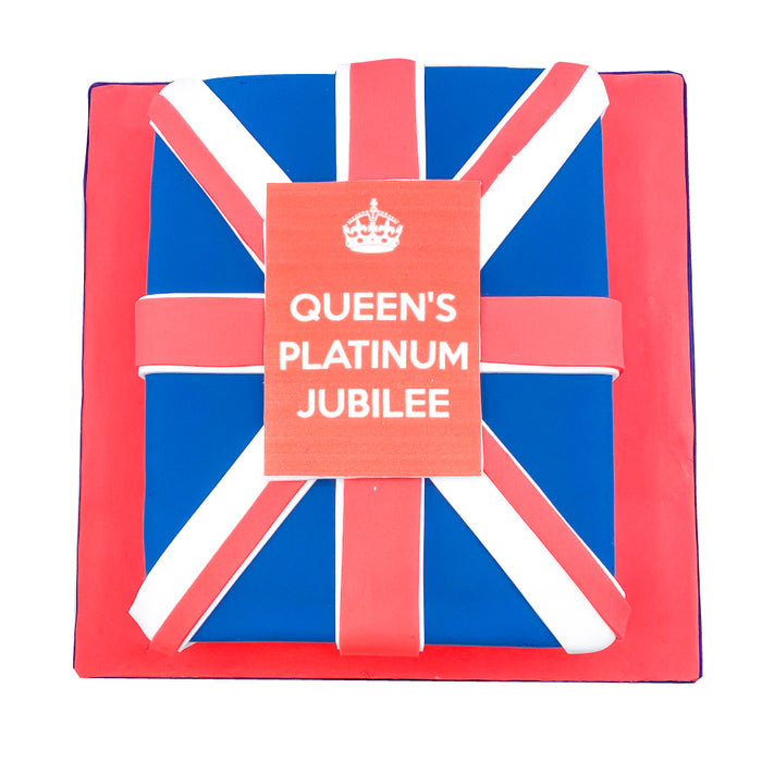 Jubilee Cake- Queen's platinum Jubilee