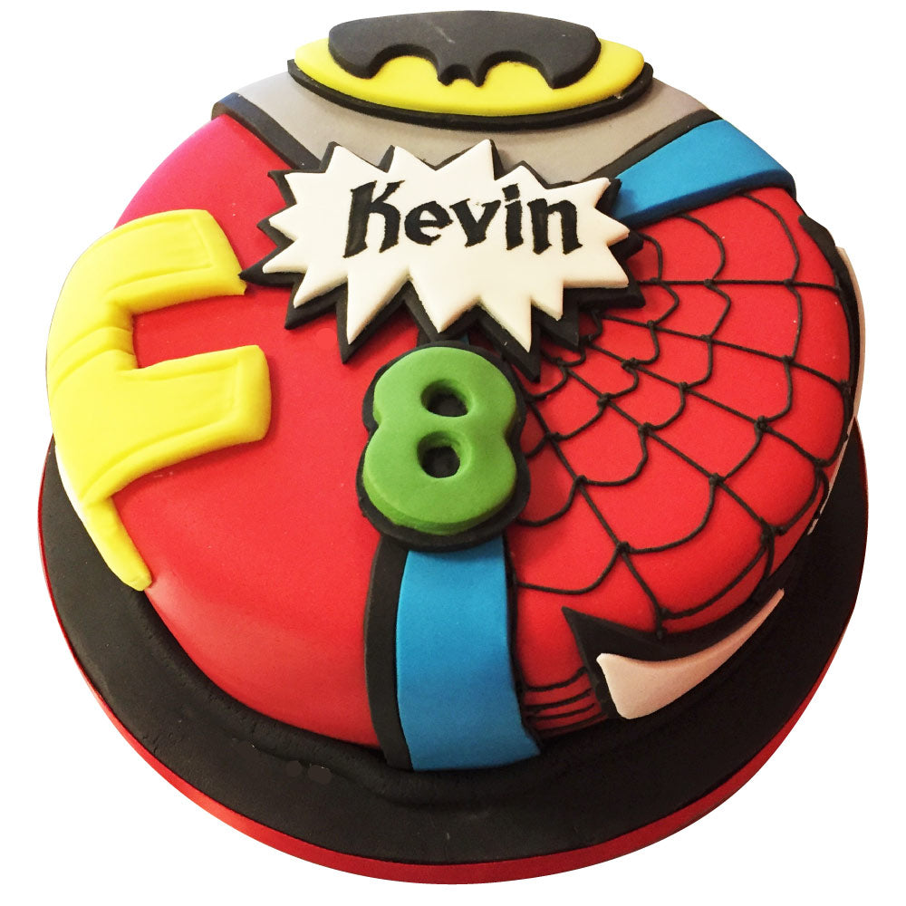 My birthday cake with Marvel Legends Amazing Fantasy Spider-Man on top. :  r/Spiderman