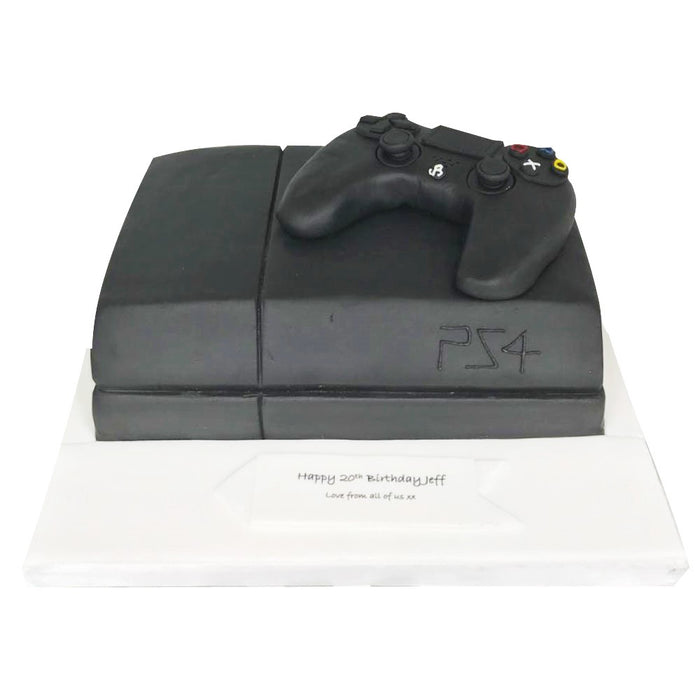 PS4 Theme Cake - Edible Perfections