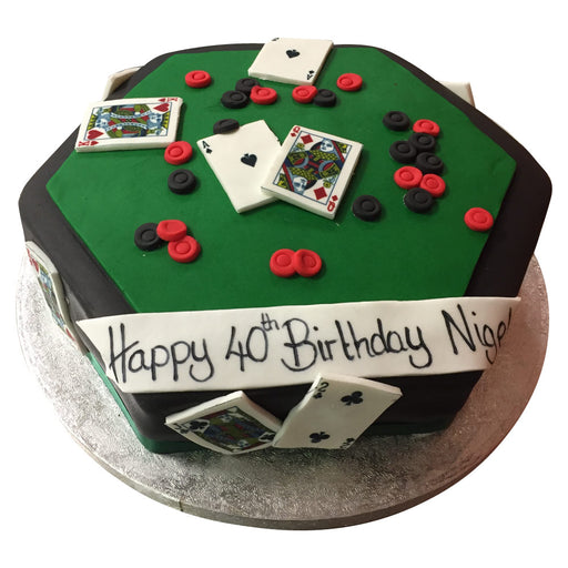 Poker Cake - Last minute cakes delivered tomorrow!