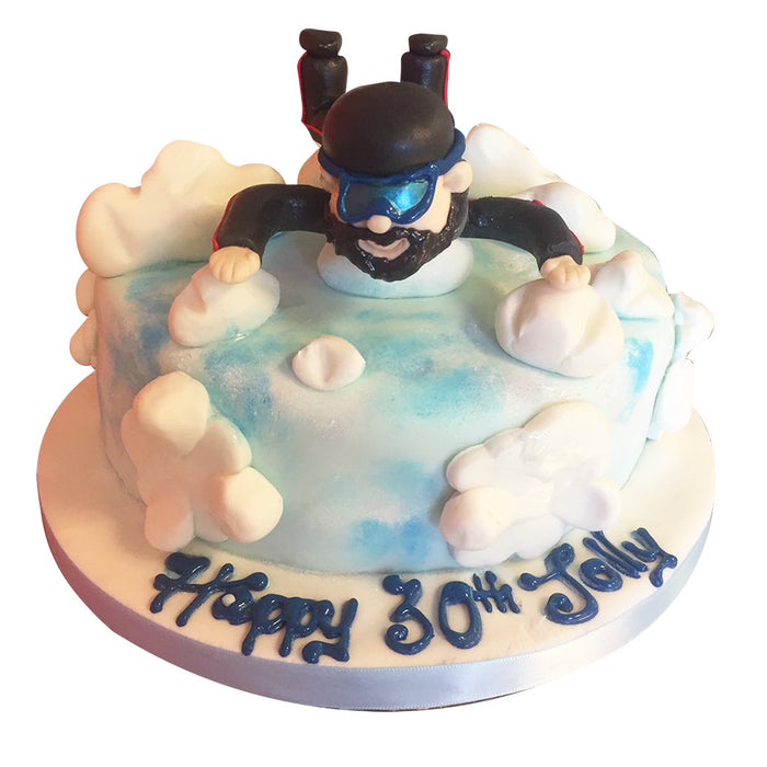Sky Diving Cake - Last minute cakes delivered tomorrow!