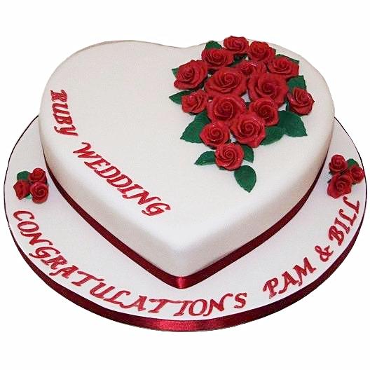 Marriage Anniversary Cake | Order lovely marriage anniversary cake online