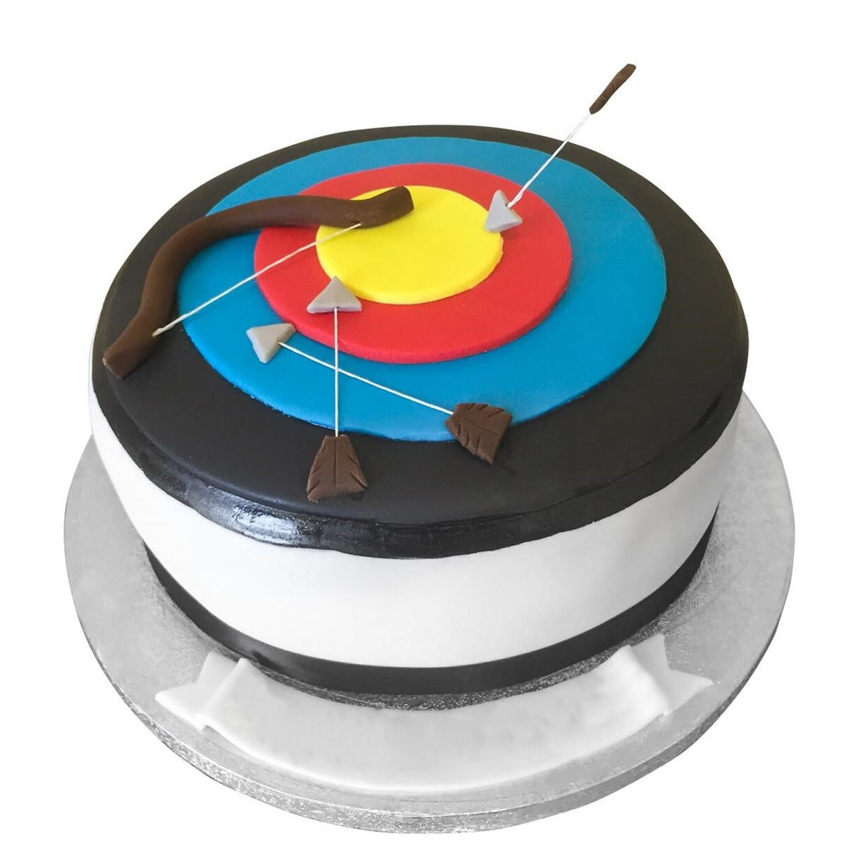 J's Cakes: Archery Target and Arrows Birthday Cake