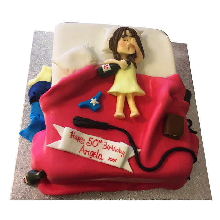 Media Makeup Theme Cake - Cake for Media Anchor Person Birthday