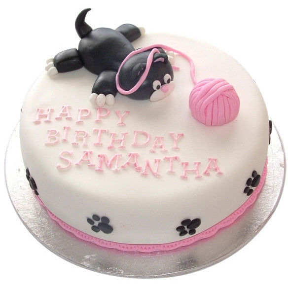 Cat Birthday Cake Ideas Images (Pictures)