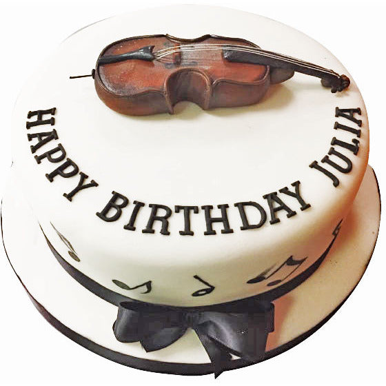 Violin Cake ||Violin Cake - Made With Love ||Violin Theme Cak|| #mycakes  #cakedesign - YouTube