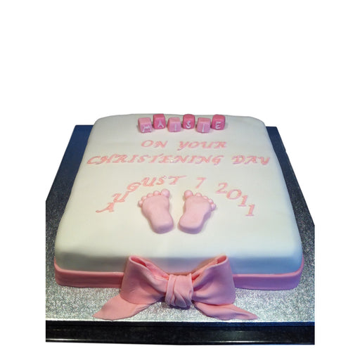 Christening Cake - Last minute cakes delivered tomorrow!
