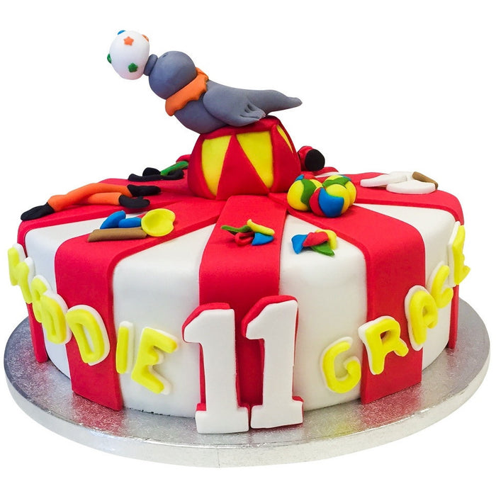 Circus Cake - Last minute cakes delivered tomorrow!