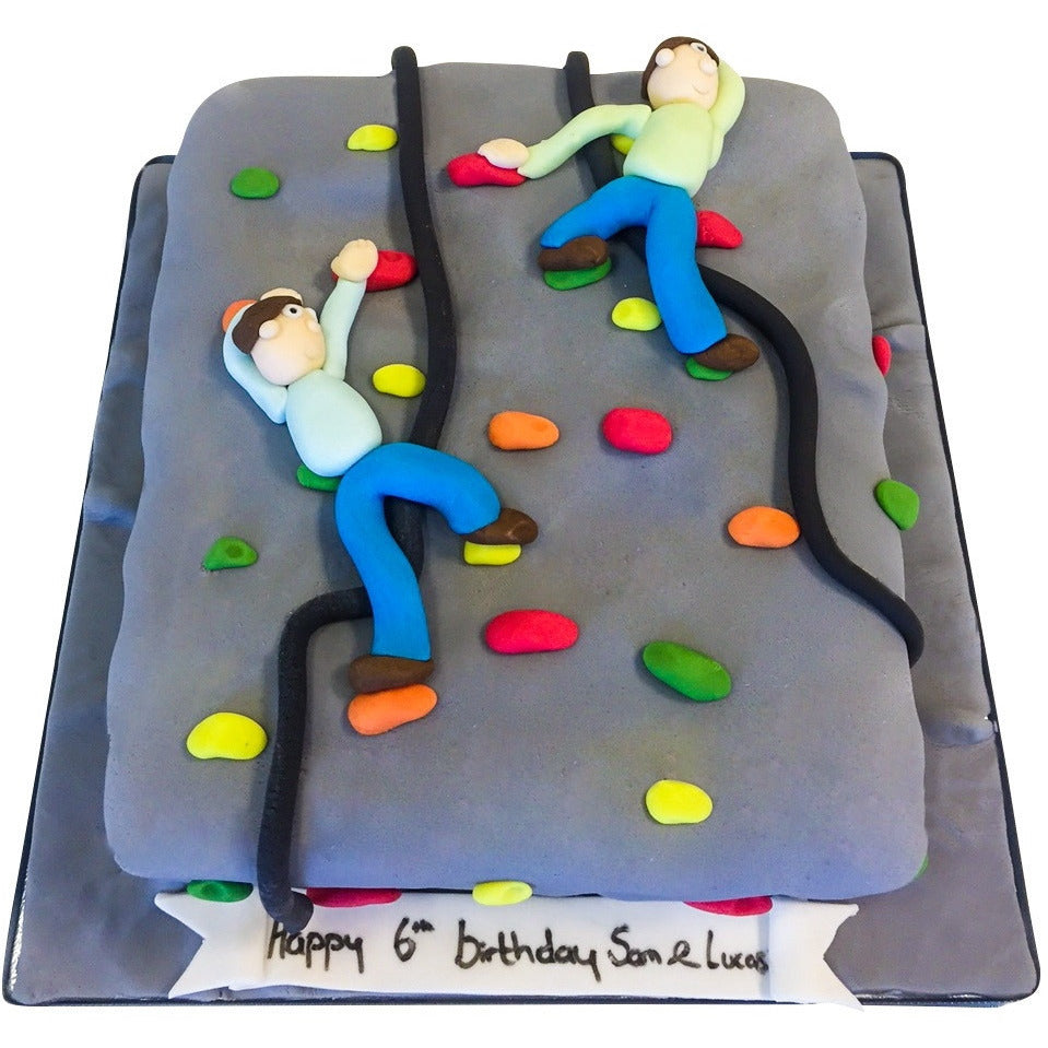 Rock Climbers Birthday Cake | Susie's Cakes