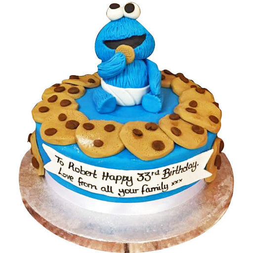 Cookie Monster Cake - Last minute cakes delivered tomorrow!
