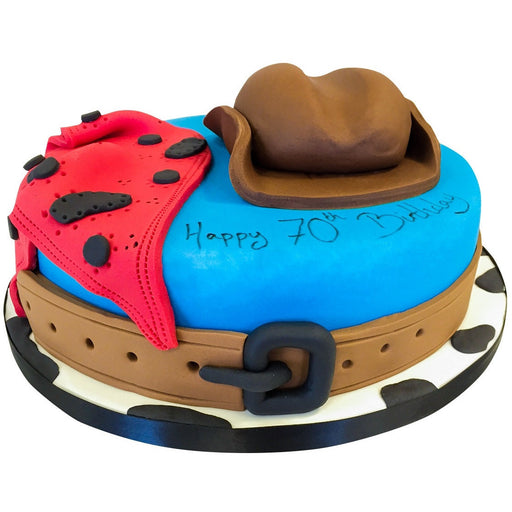 Cowboy Cake - Last minute cakes delivered tomorrow!