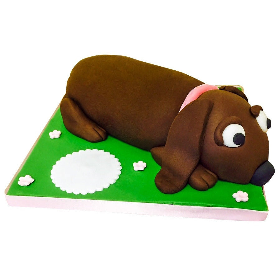 Dachshund Happy Birthday Design Cake Topper | Zazzle