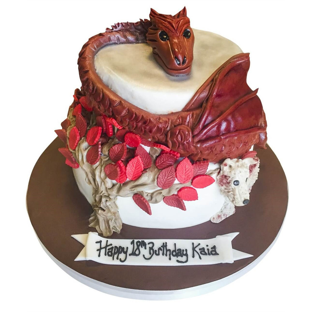 Raya & The Last Dragon Birthday Cake with Edible Image