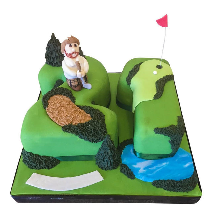 Golf Course Cake - Last minute cakes delivered tomorrow!