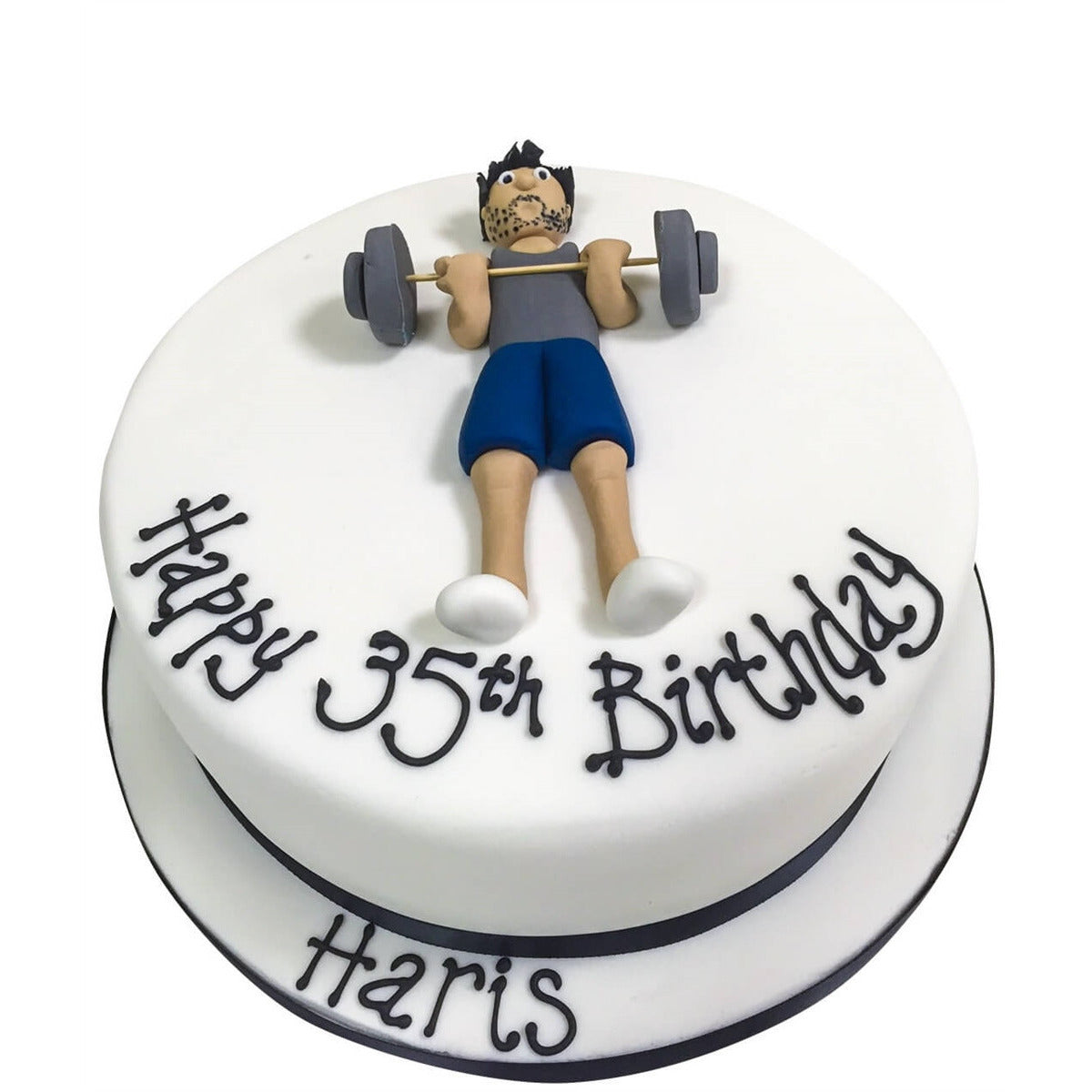 Cake For Gym Lovers | bakehoney.com